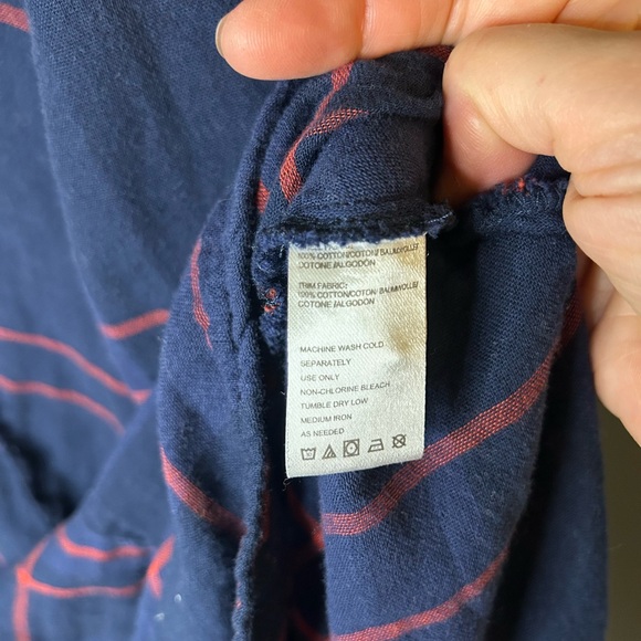 ANTHROPOLOGIE ISABELLA SINCLAIR HOMESTEAD PLAID SHIRT DRESS SIZE SMALL - Picture 9 of 10